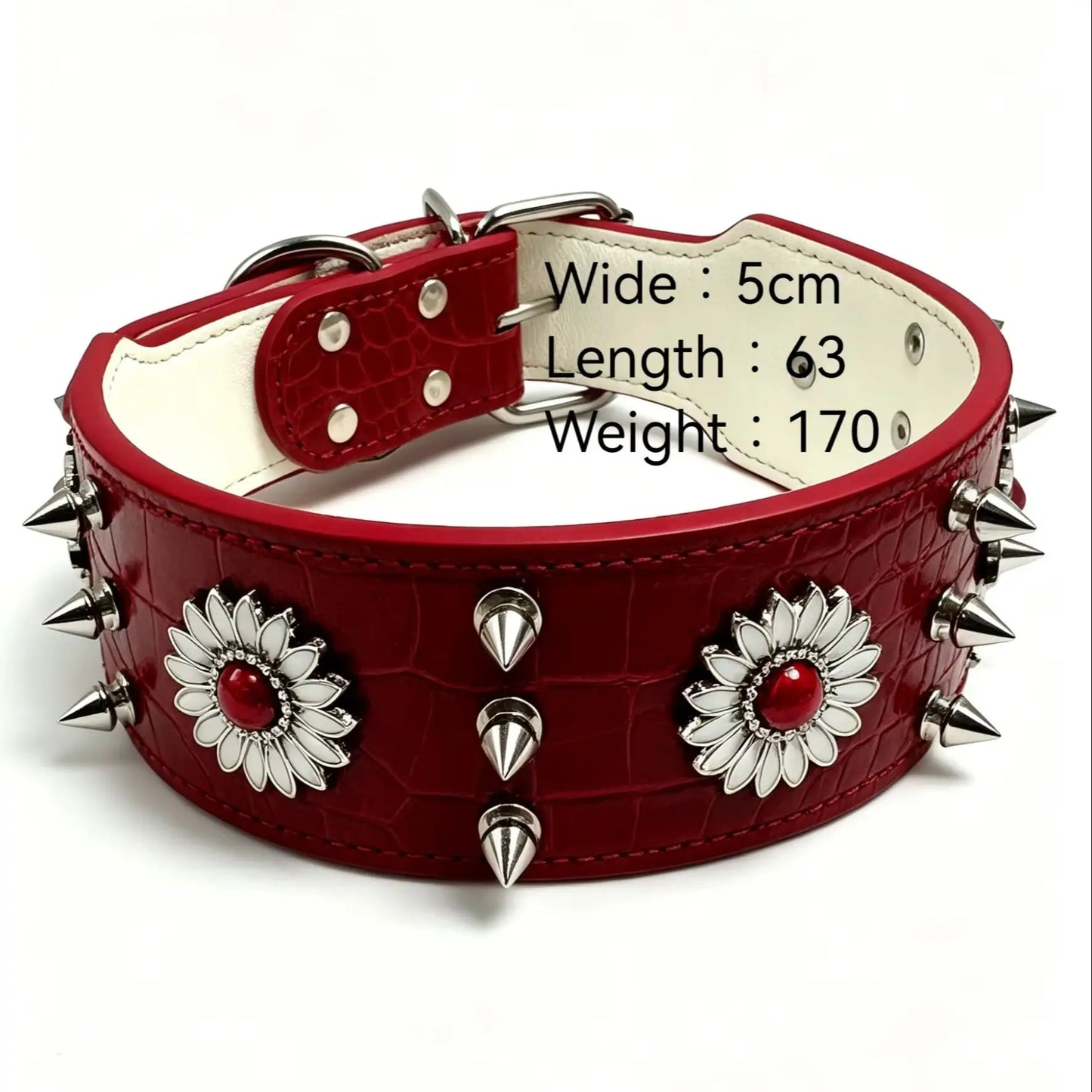 Rivet Dog Collar