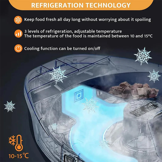 Automatic Pet Feeder With Cooling/Heating