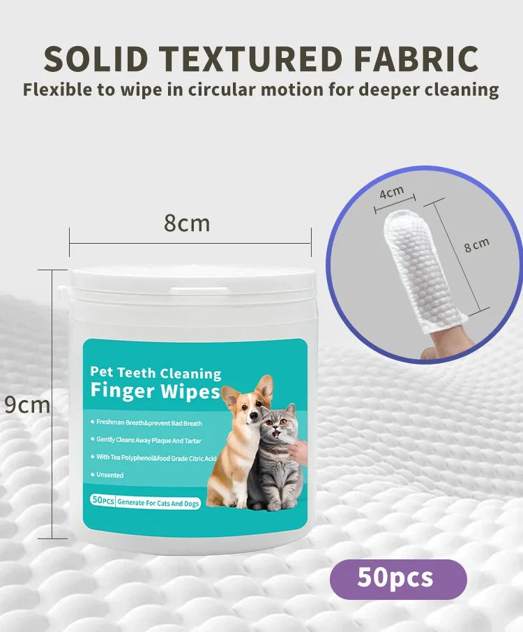 Disposable Finger Pet Toothbrush