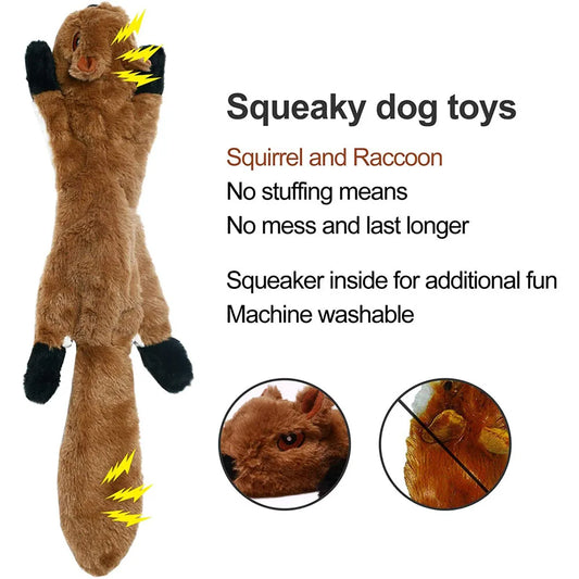 Animal Dog Toy No Stuffing