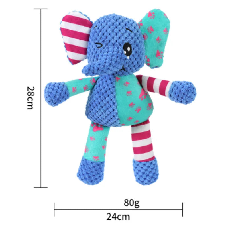 Plush Squeaky Puppy Chew Toy