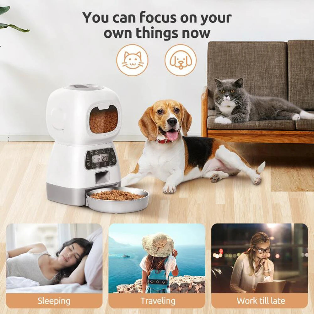 3.5L Automatic Cat Feeder
