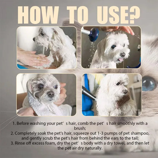 Pet shampoo