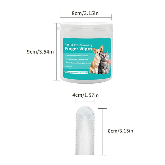 Disposable Finger Pet Toothbrush