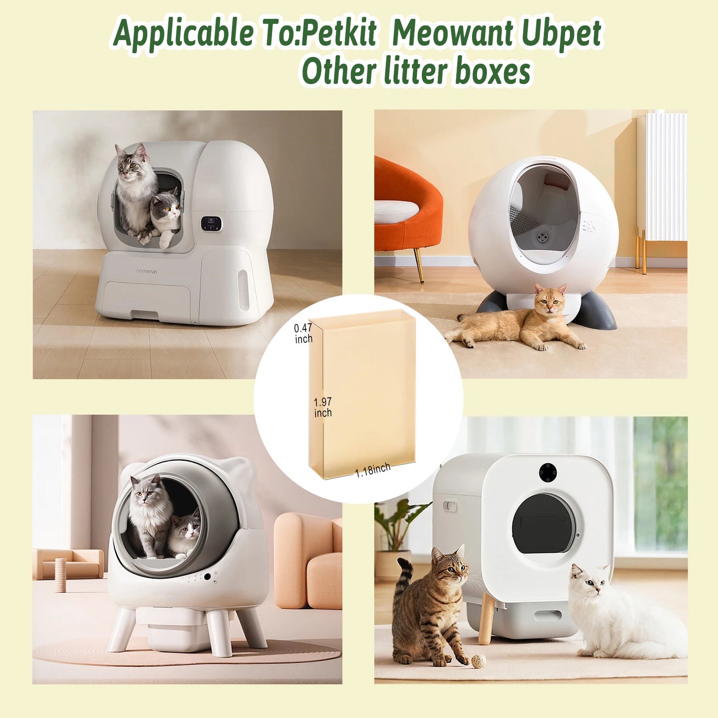 Cat Litter Deodorizer Replacement