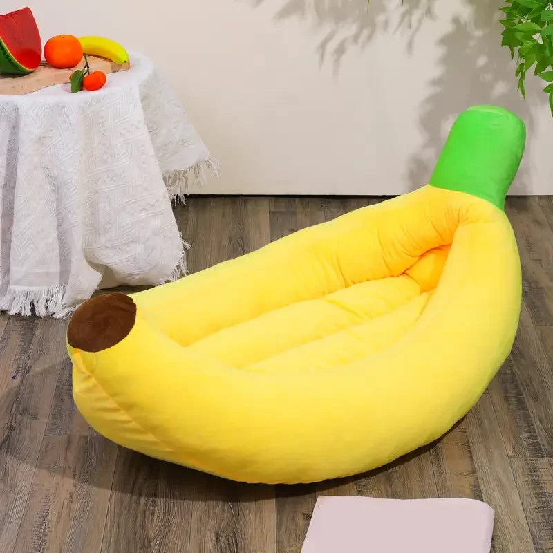 Dogs Banana Bed