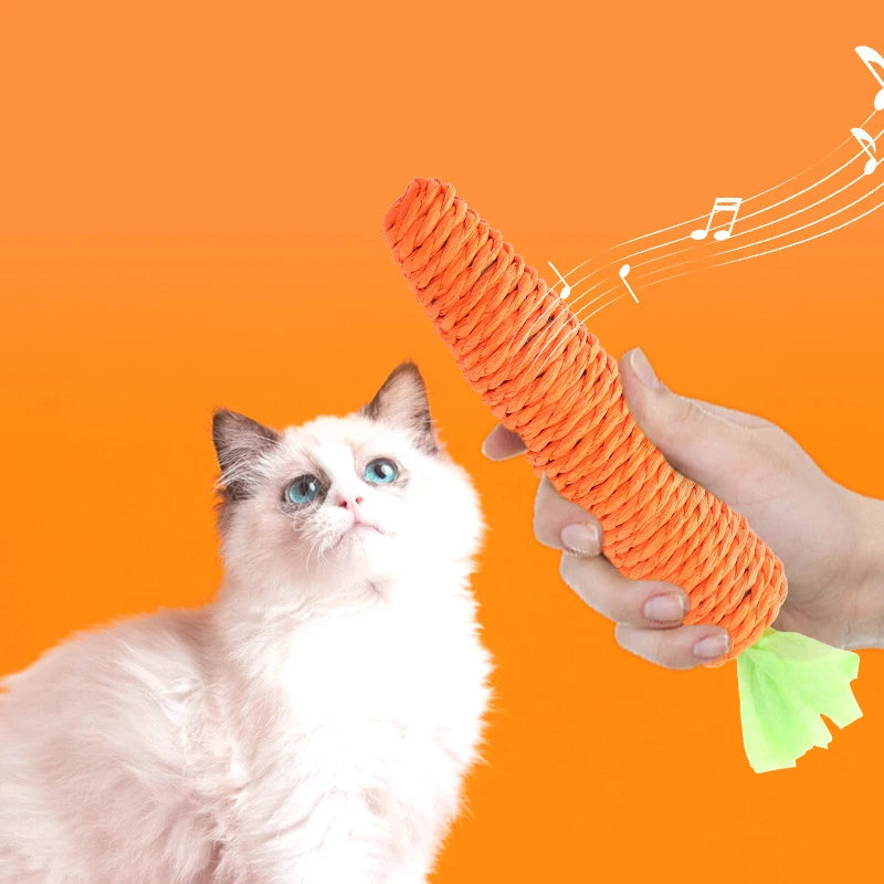 Carrot Cat Toy