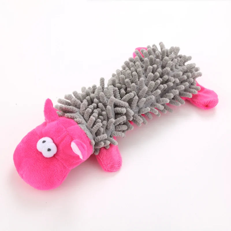 Plush Squeaky Puppy Chew Toy