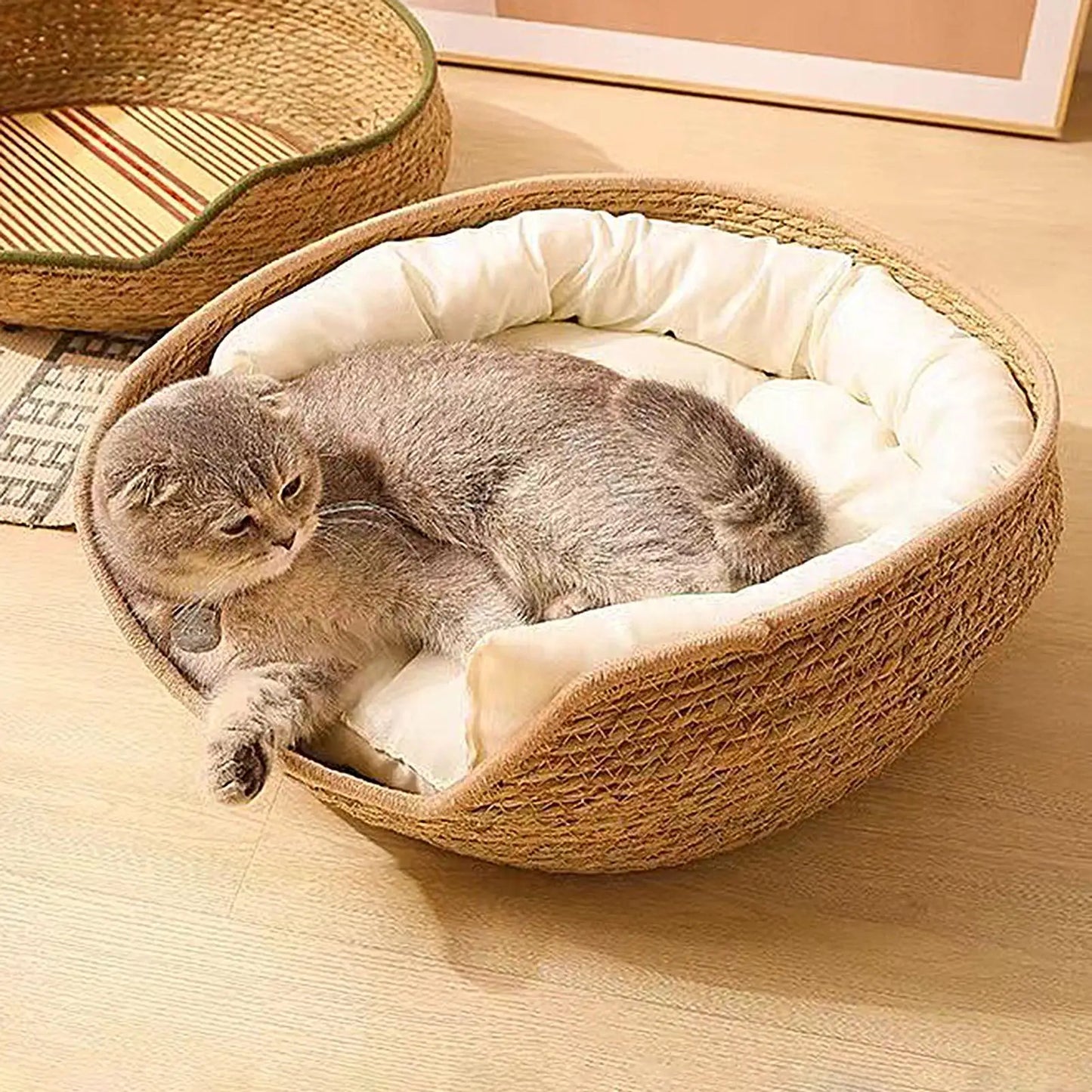 Basket Cat Bed