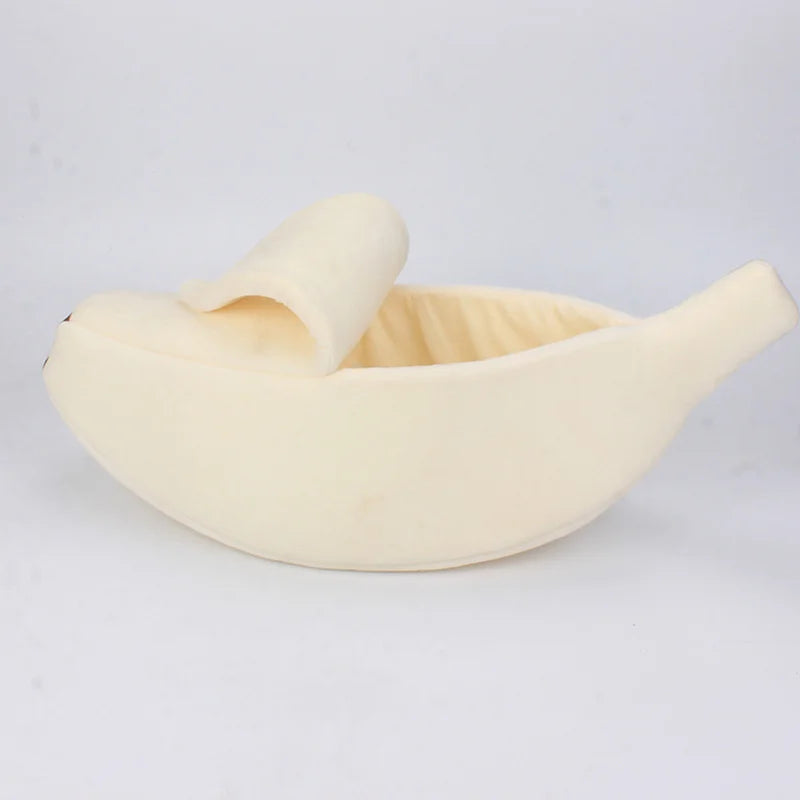 Banana Cat Bed With Cover
