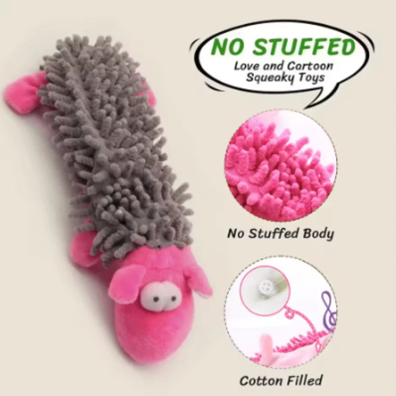 Plush Squeaky Puppy Chew Toy