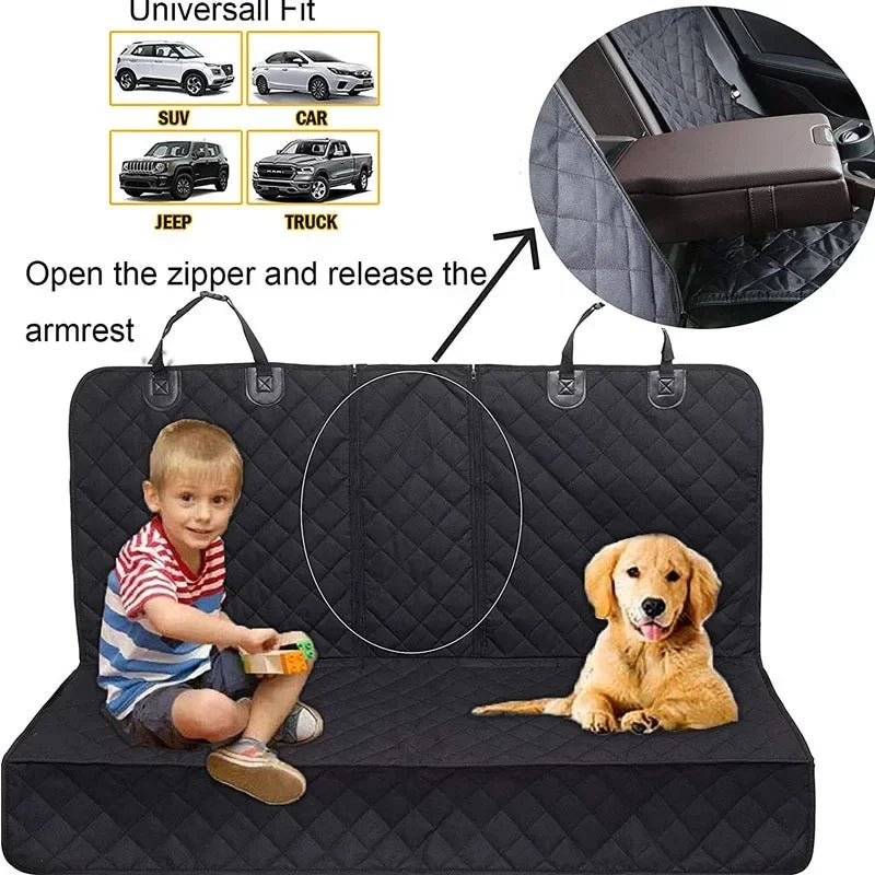 Full Row Car Dog Seat Cover