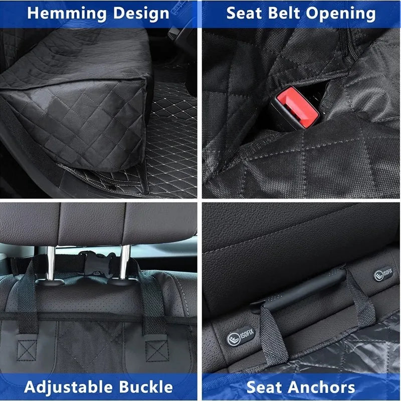 Full Row Car Dog Seat Cover