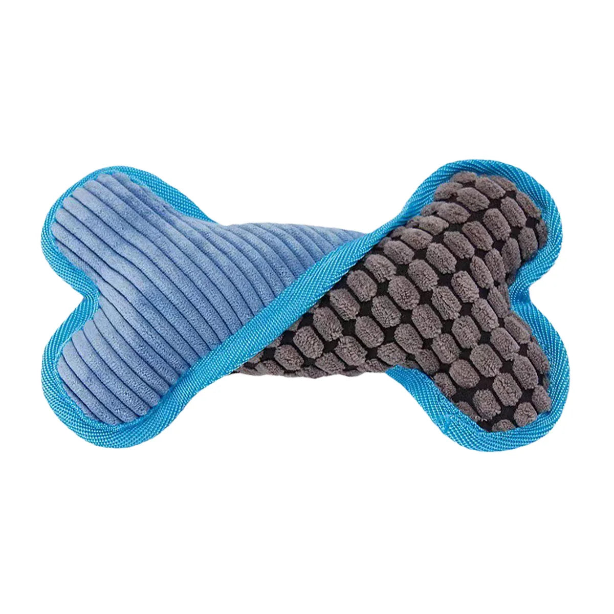 Plush Squeaky Bones Toy
