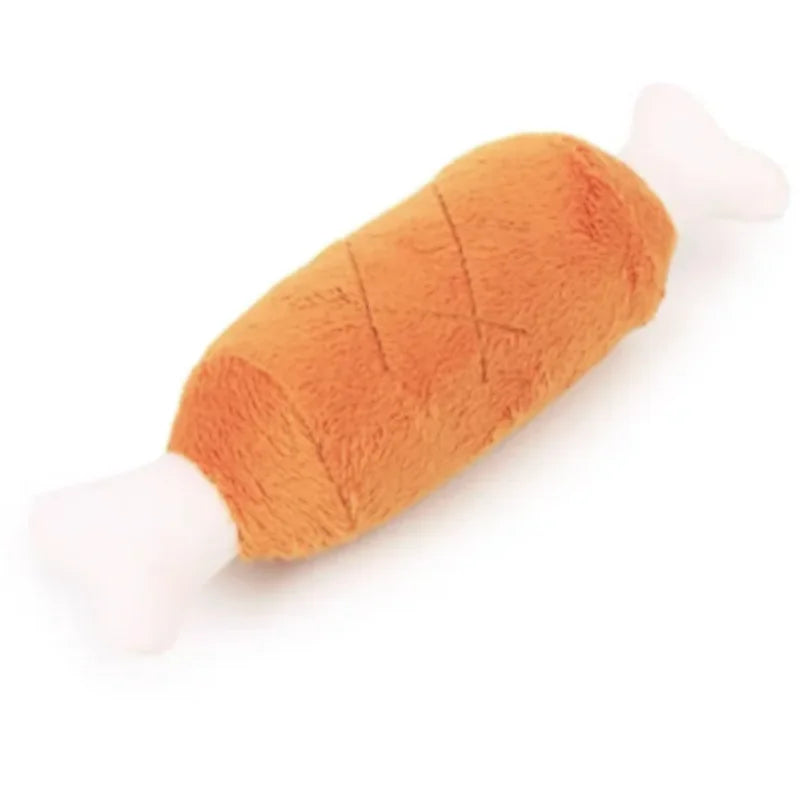 Plush Squeaky Puppy Chew Toy