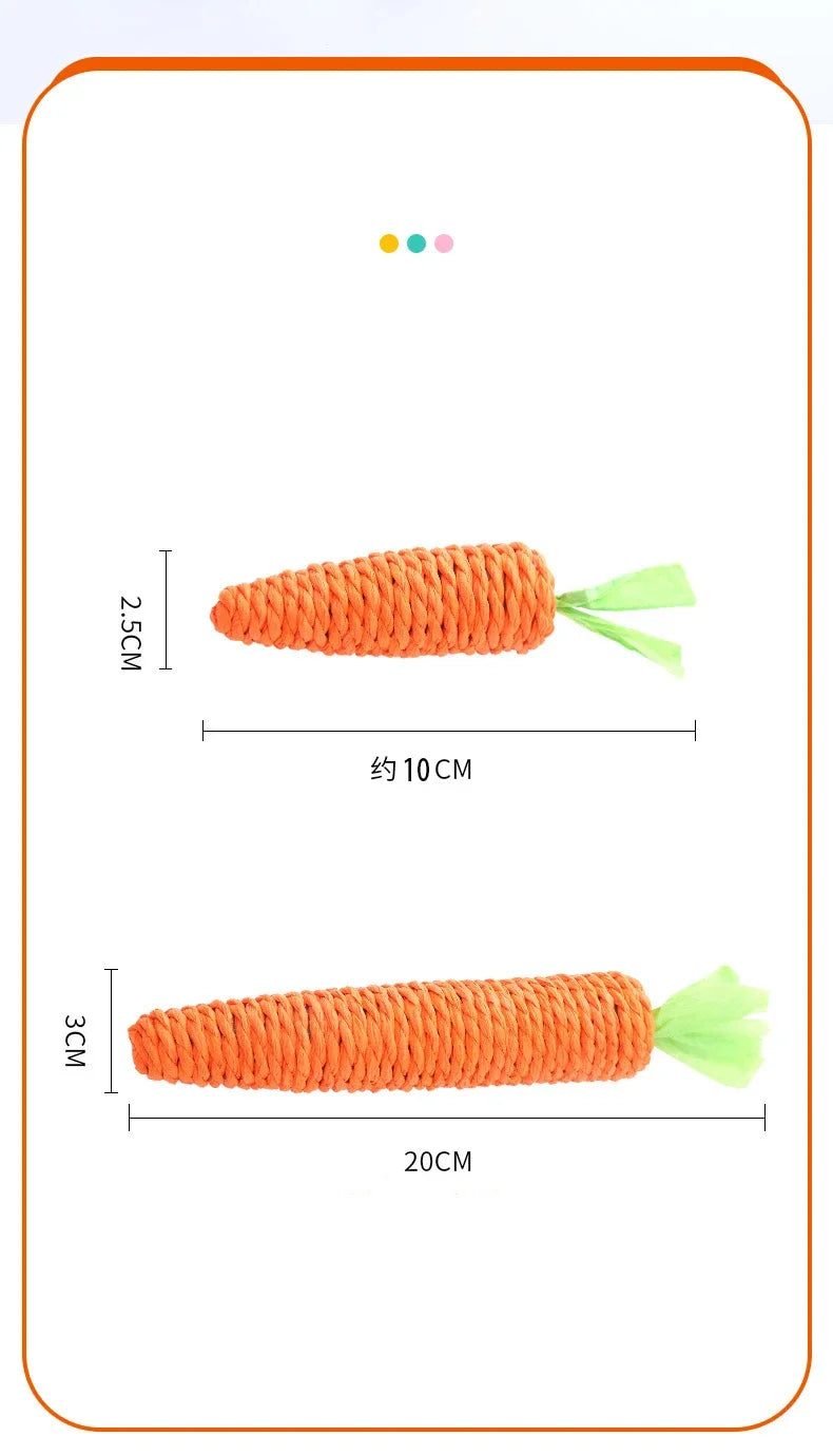 Carrot Cat Toy