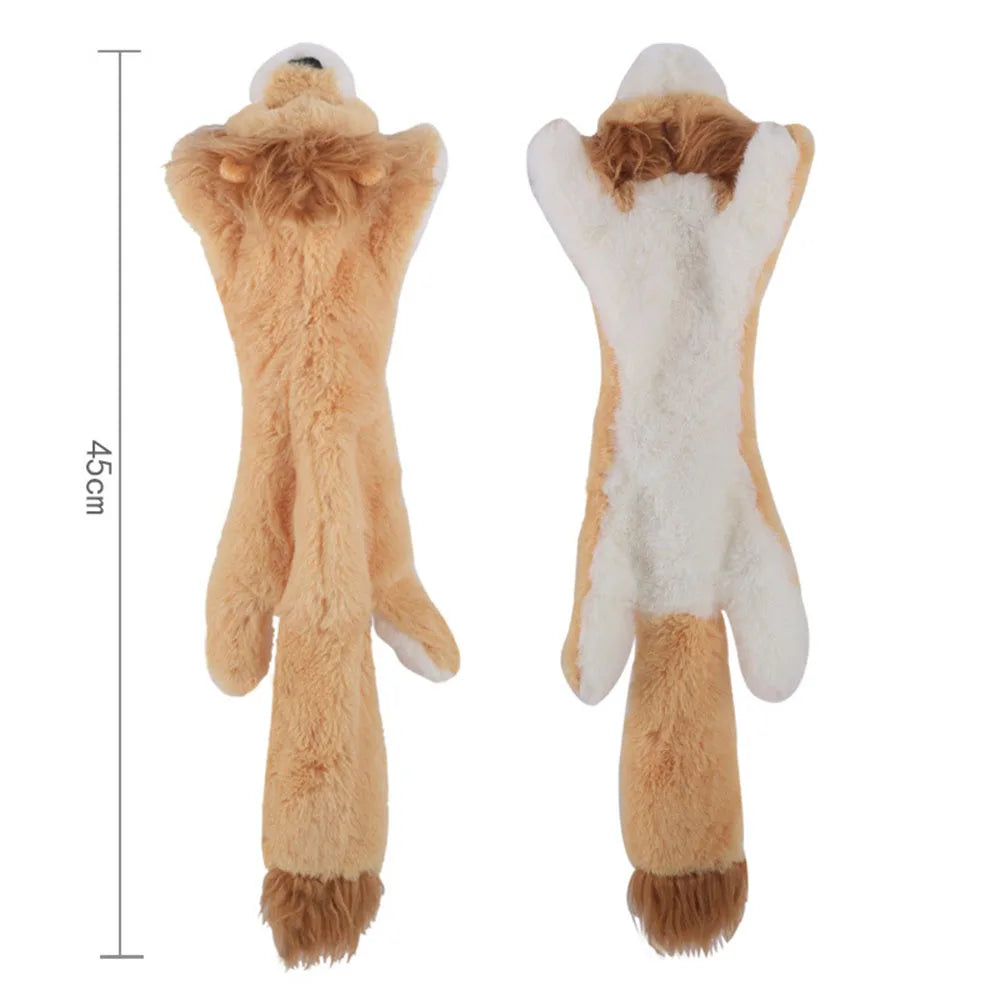 Animal Dog Toy No Stuffing