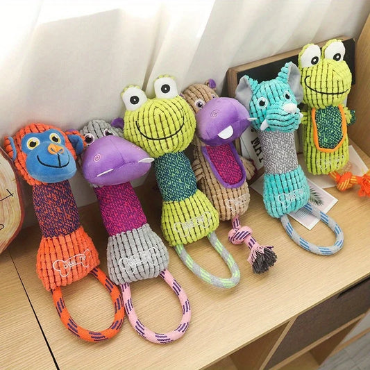 Dog Toy Animals Shape Bit Resistant