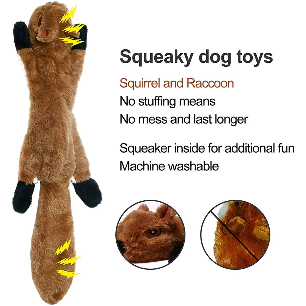 Animal Dog Toy No Stuffing