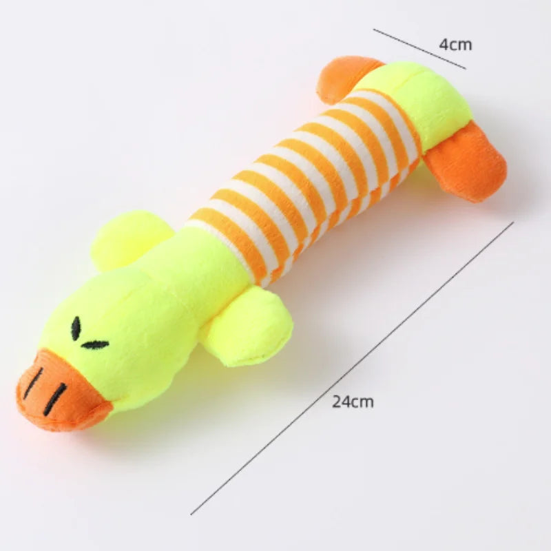 Plush Squeaky Puppy Chew Toy