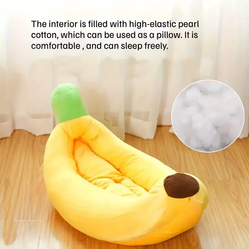 Dogs Banana Bed