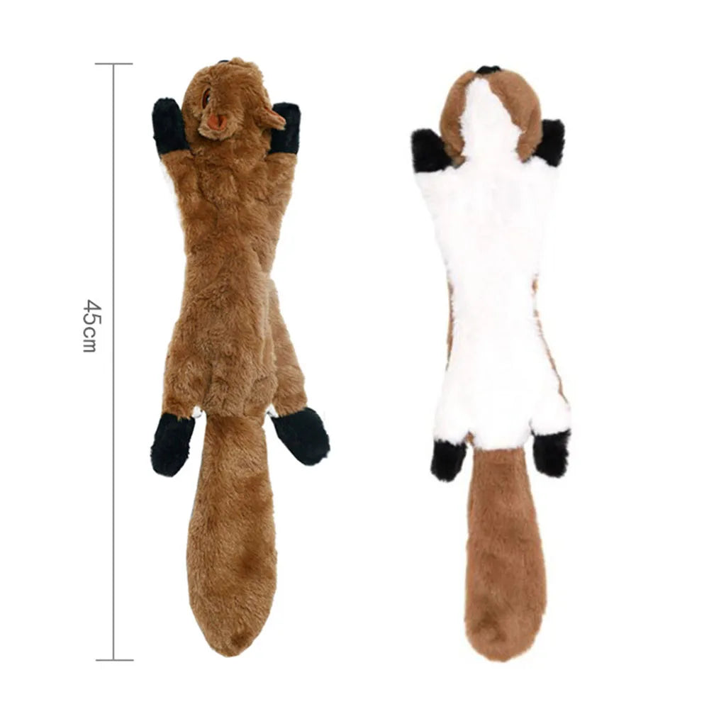 Animal Dog Toy No Stuffing