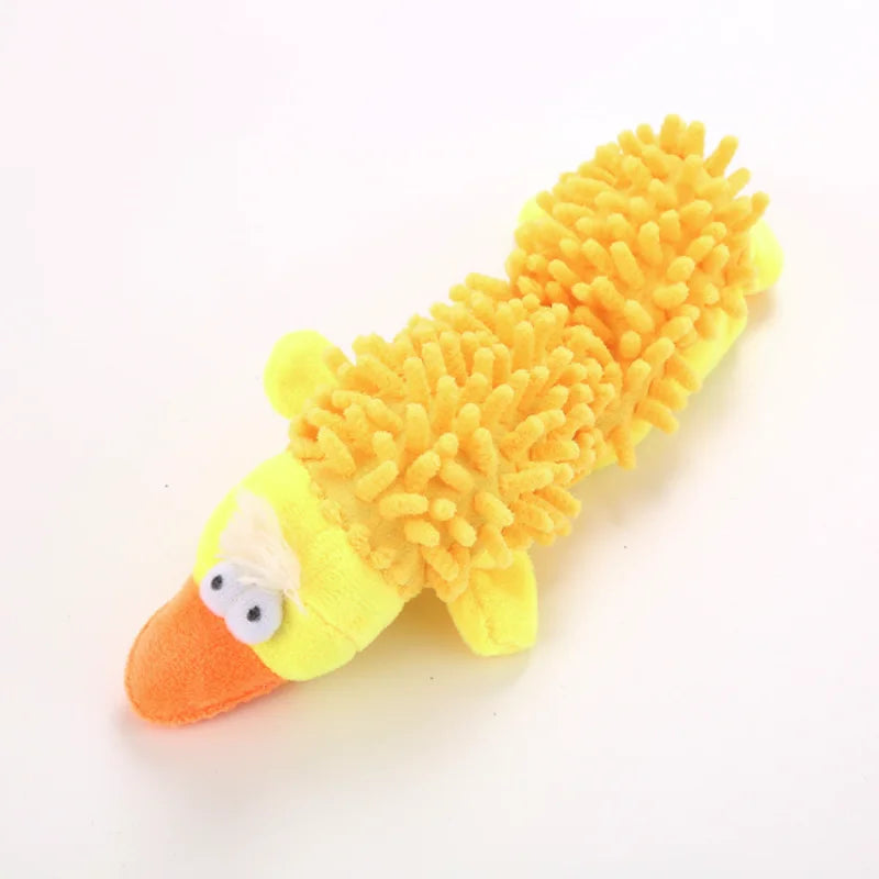 Plush Squeaky Puppy Chew Toy