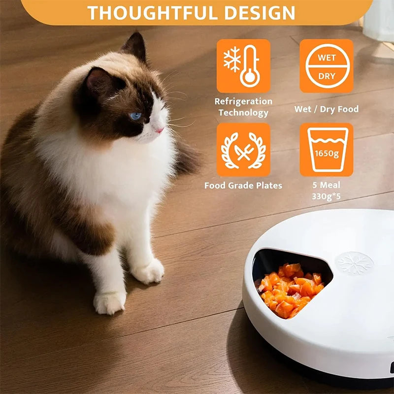 Automatic Pet Feeder With Cooling/Heating