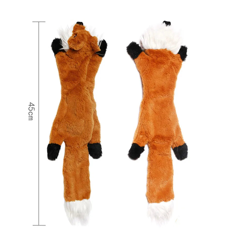 Animal Dog Toy No Stuffing