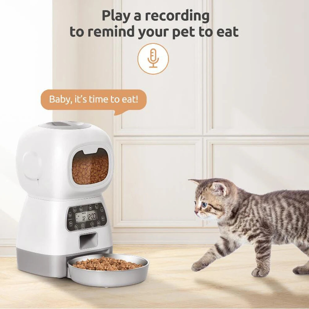 3.5L Automatic Cat Feeder