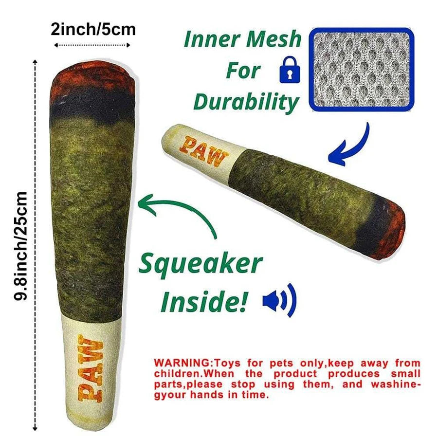 Cigar Dog Toy