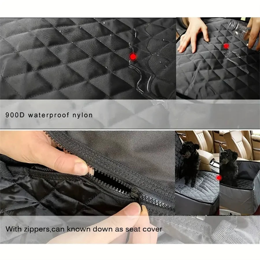 Fabric Dog Car Seat Cover