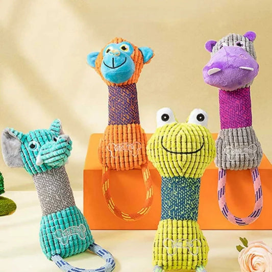 Dog Toy Animals Shape Bit Resistant