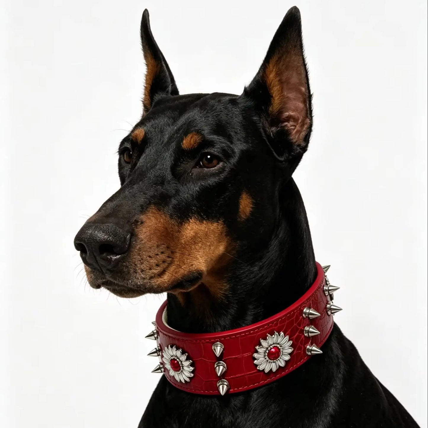 Rivet Dog Collar