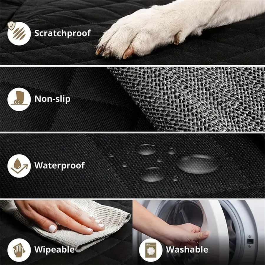 Fabric Dog Car Seat Cover