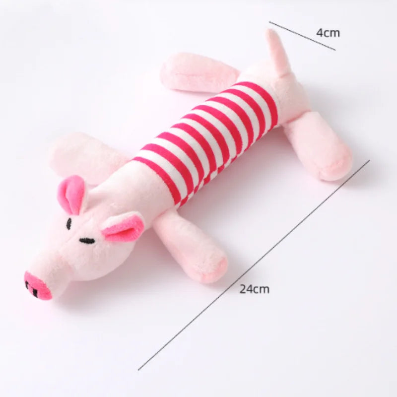 Plush Squeaky Puppy Chew Toy