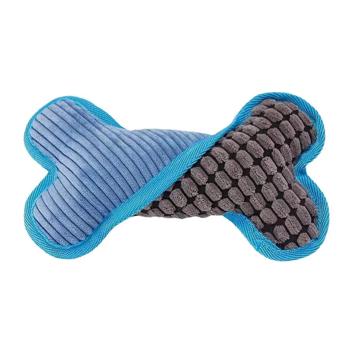 Plush Squeaky Bones Toy