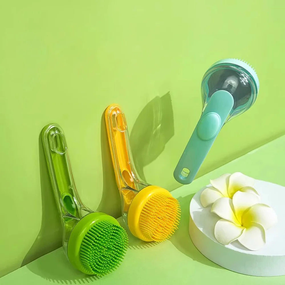 Pet Bath Brush for Dogs & Cats