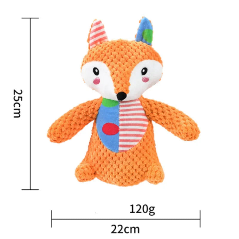 Plush Squeaky Puppy Chew Toy