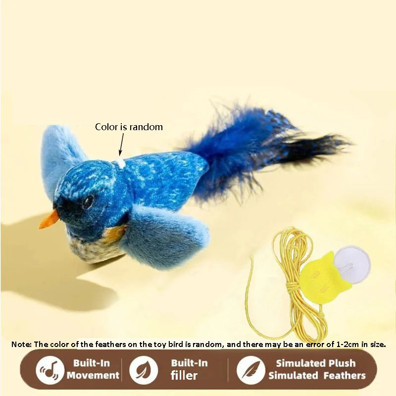 Toy Bird With Sound For Cats