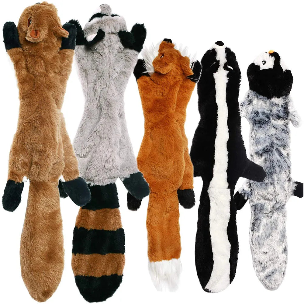 Animal Dog Toy No Stuffing