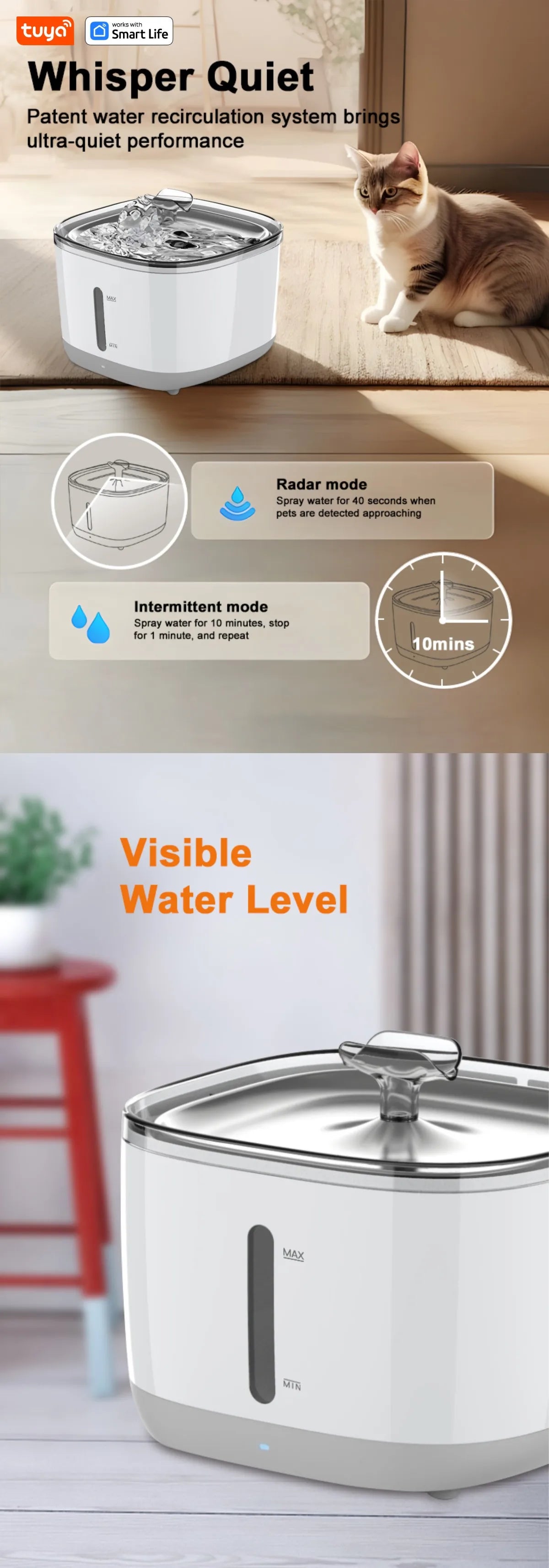Cat Water Fountain