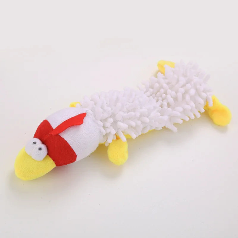 Plush Squeaky Puppy Chew Toy