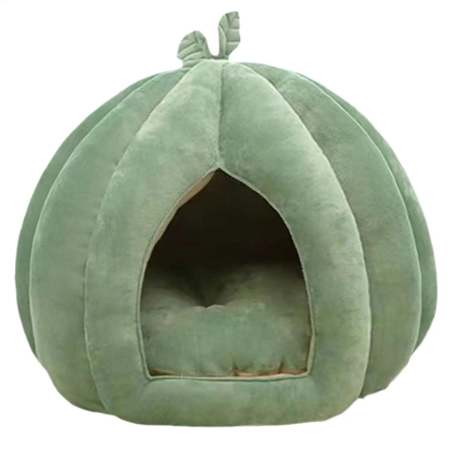 Pumpkin Cat House Bed