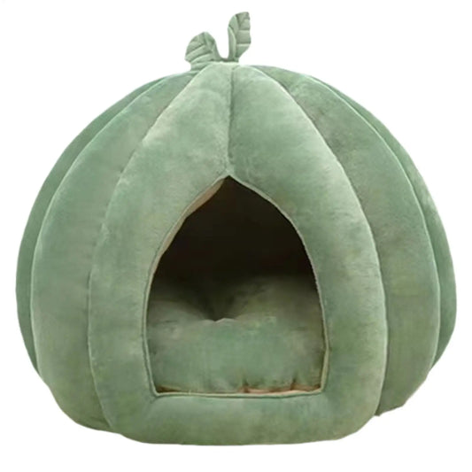 Pumpkin Cat House Bed