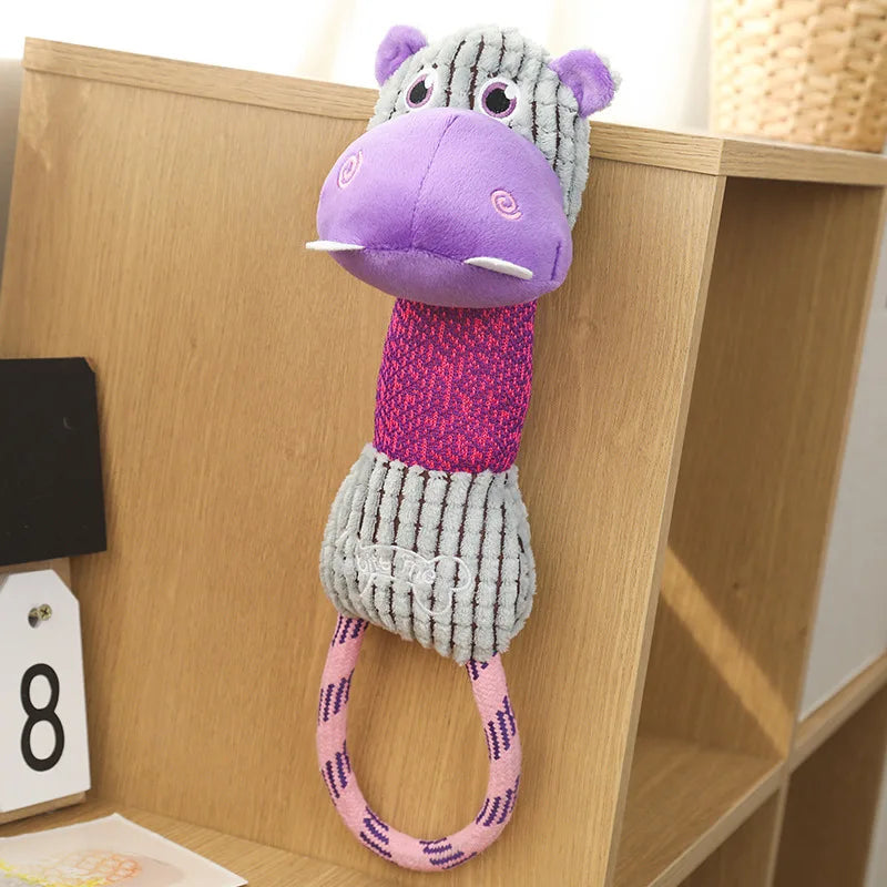 Dog Toy Animals Shape Bit Resistant