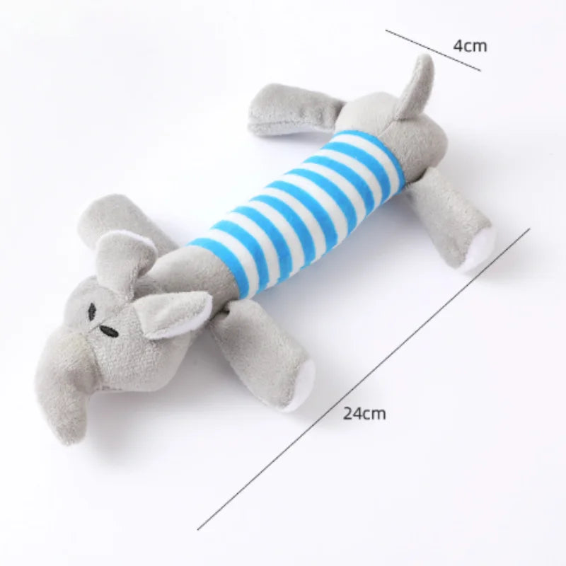 Plush Squeaky Puppy Chew Toy