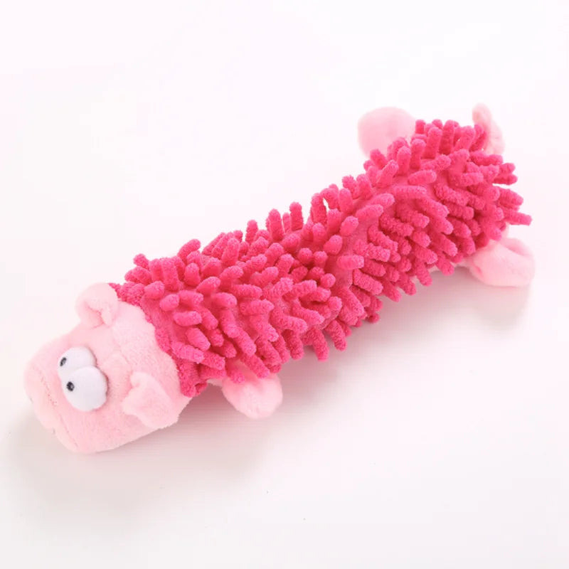 Plush Squeaky Puppy Chew Toy