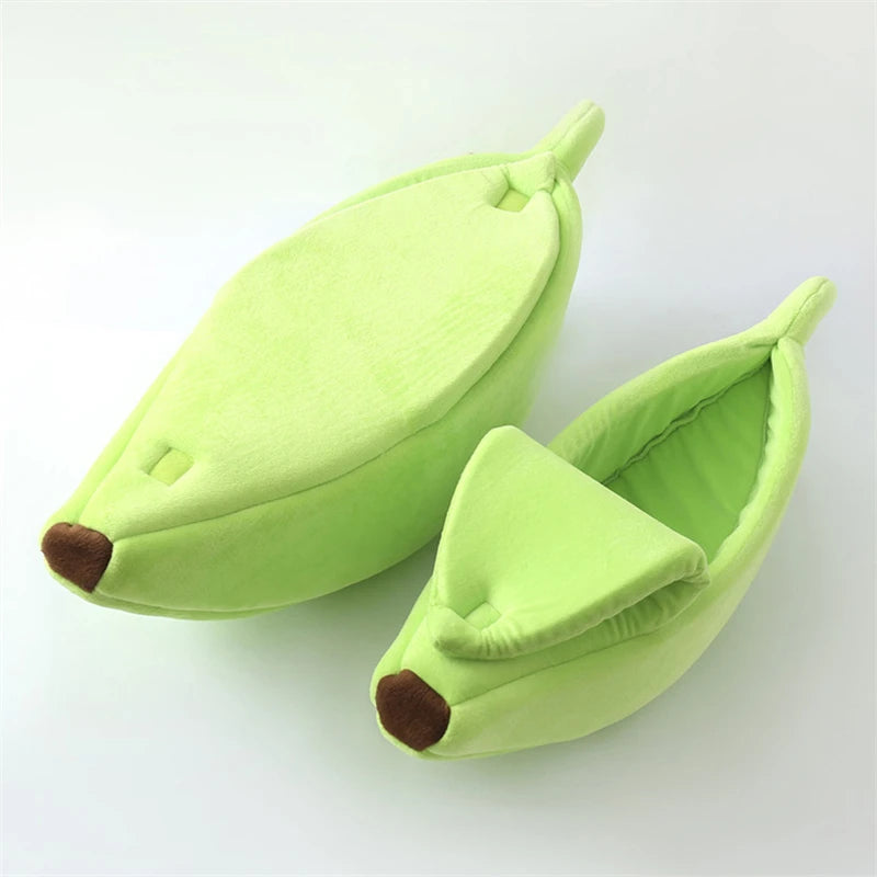 Banana Cat Bed With Cover