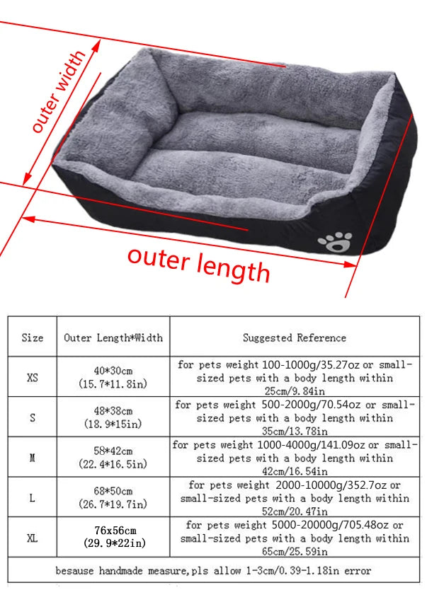 Dog Plush Bed